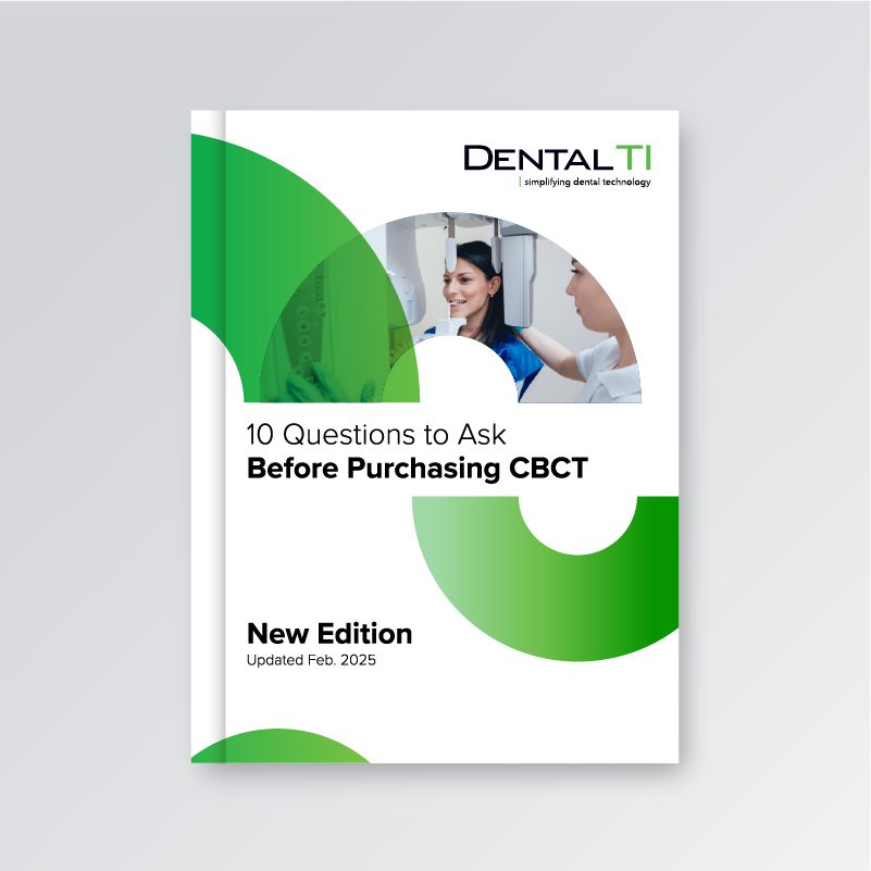 More information on CBCT, including how to determine the right machine for your practice, can be found in our free CBCT E-Book
