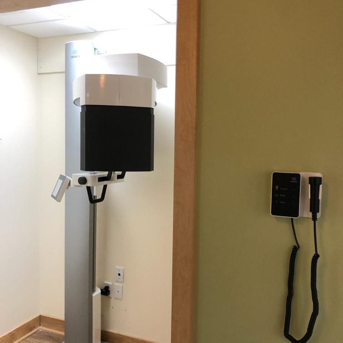 CBCT unit installed in a dental practice operatory by Dental TI