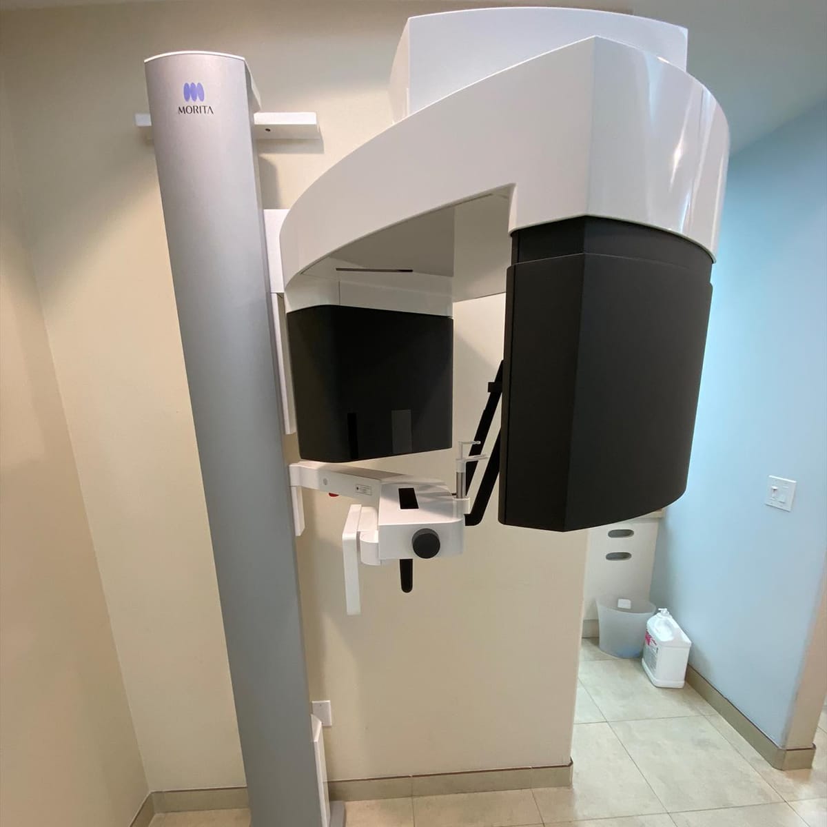 CBCT unit installed in a dental practice operatory by Dental TI